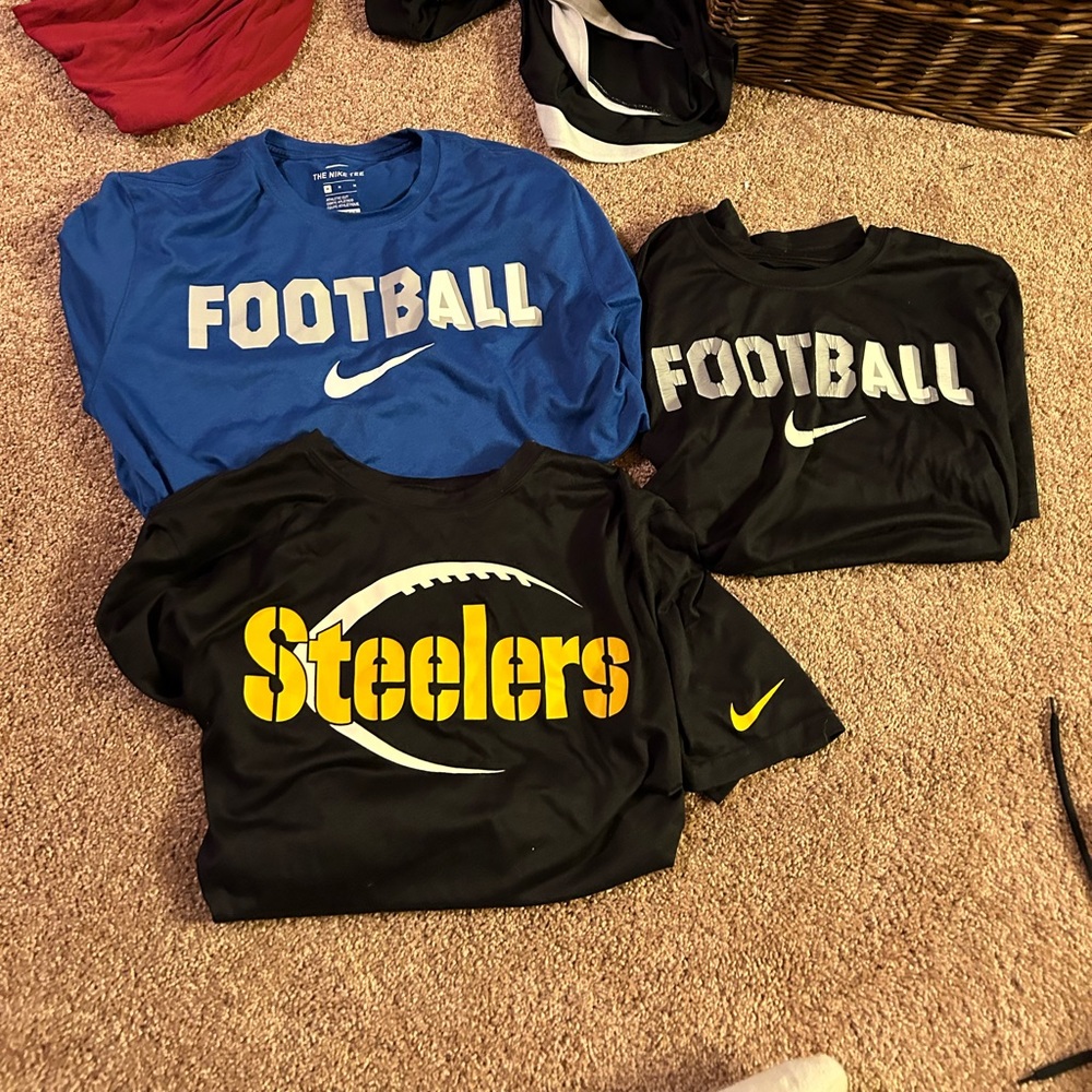 3 boys athletic shirts